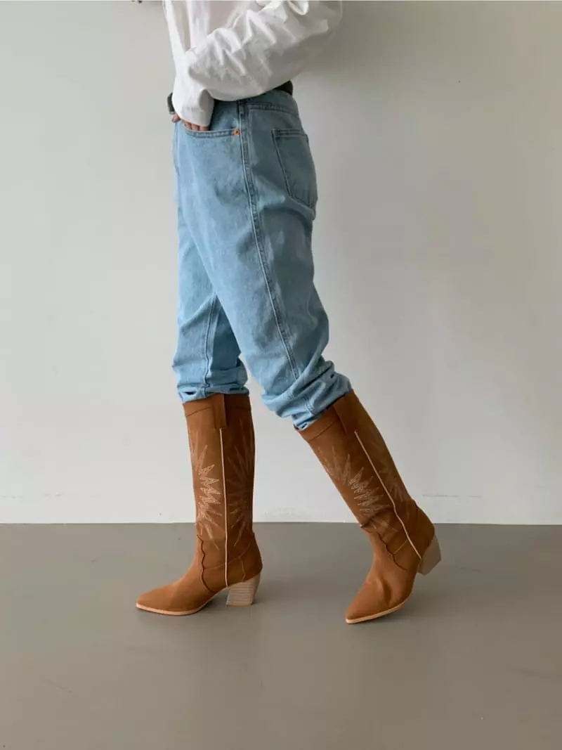 Themuse - Korean Women Fashion - #pursuepretty - 1046 Wastern Boots - 10