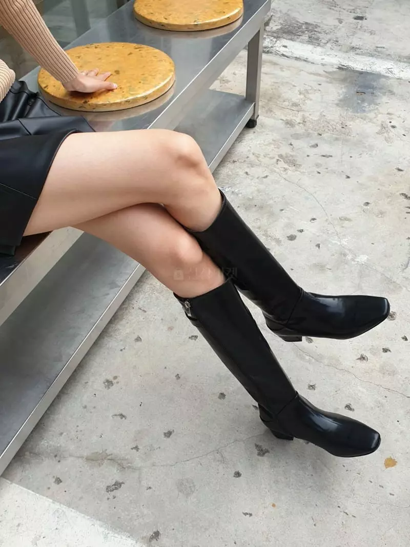 Themuse - Korean Women Fashion - #vintagekidsstyle - 1039 Long Boots - 4