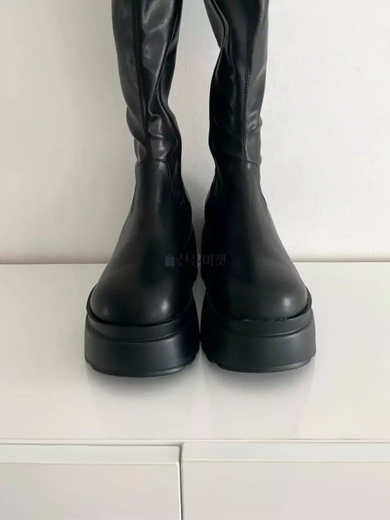 Themuse - Korean Women Fashion - #restrostyle - 1044 Long Boots - 9