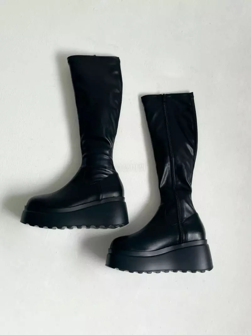 Themuse - Korean Women Fashion - #romanticstyle - 1044 Long Boots - 10