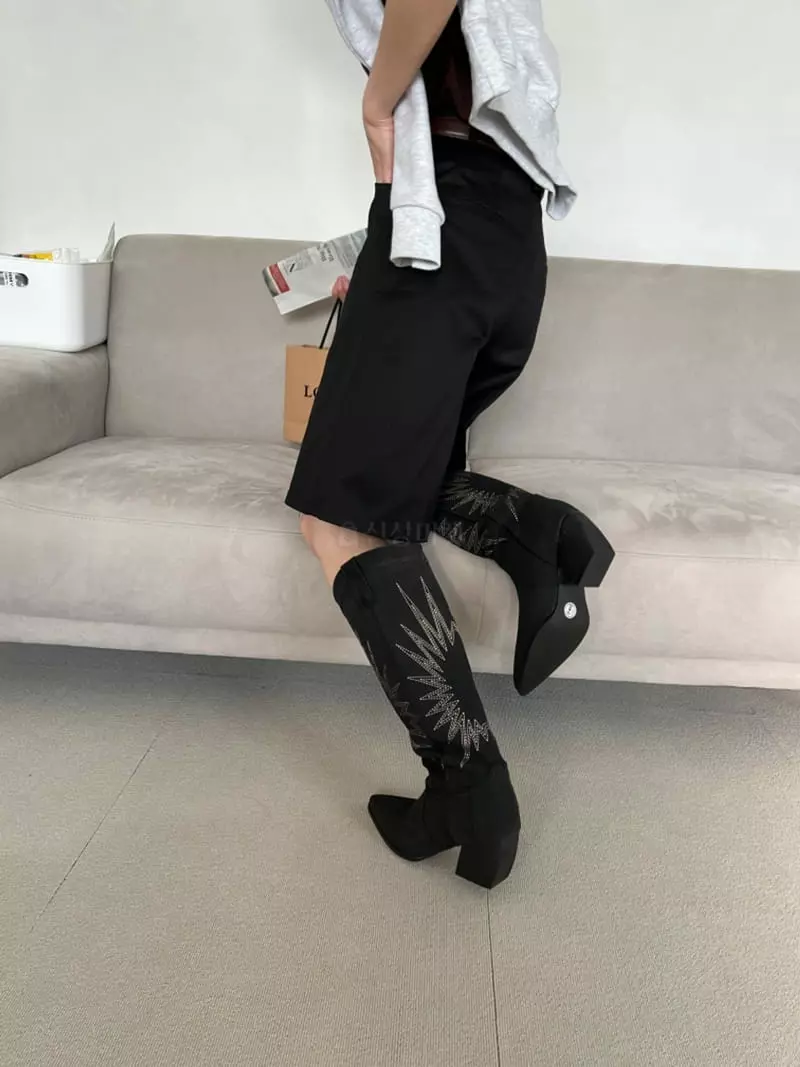 Themuse - Korean Women Fashion - #vintageinspired - 1046 Wastern Boots - 8