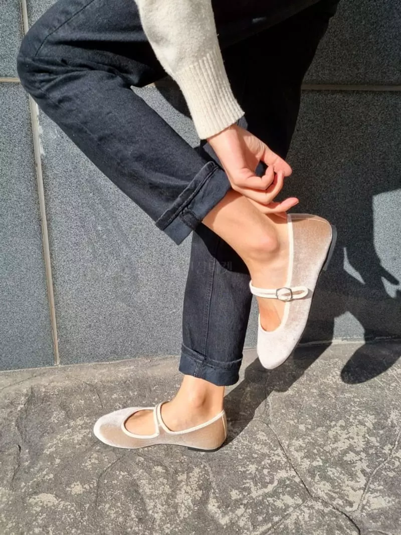 Themuse - Korean Women Fashion - #vintagekidsstyle - 6001 Flats - 12
