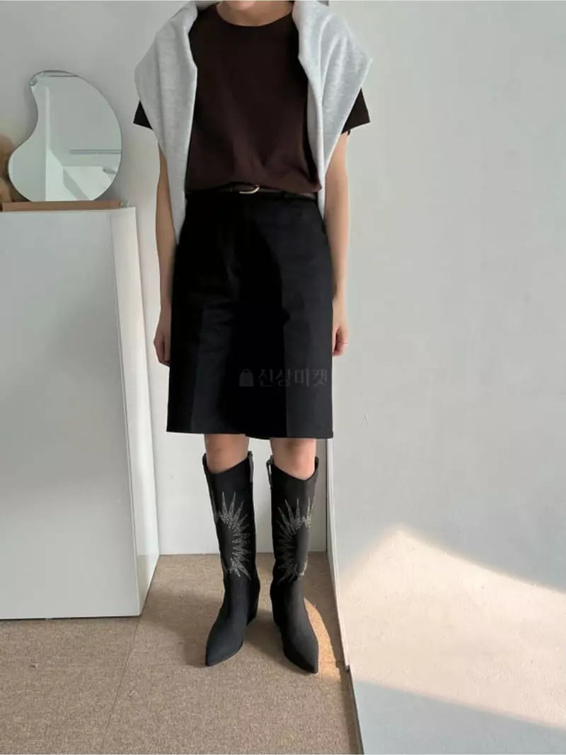 Themuse - Korean Women Fashion - #vintagekidsstyle - 1046 Wastern Boots - 9