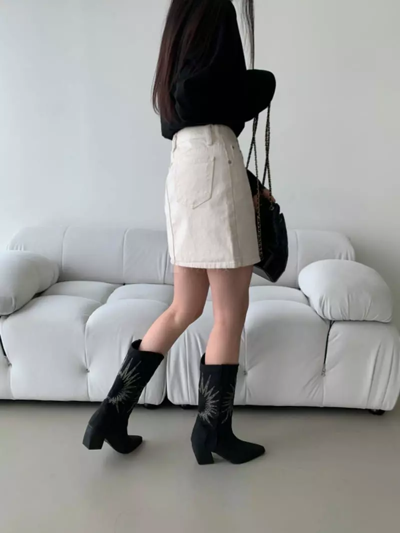 Themuse - Korean Women Fashion - #vintagekidsstyle - 1045 Wastern Boots - 8