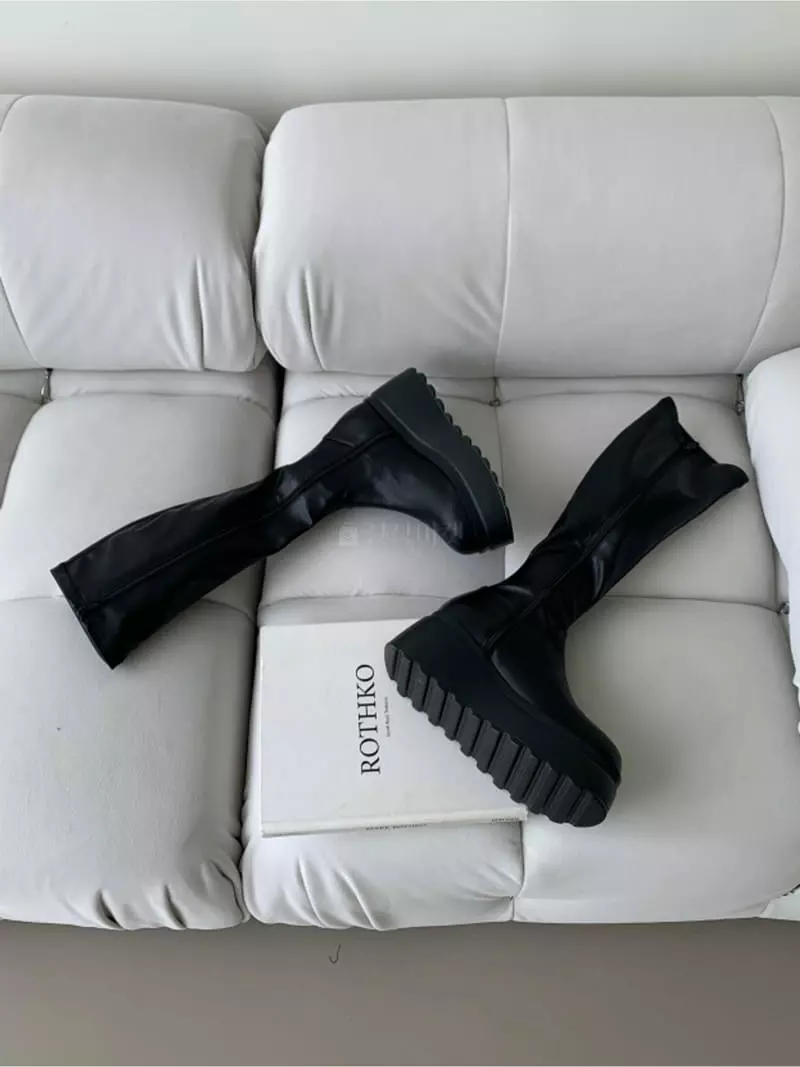 Themuse - Korean Women Fashion - #vintagekidsstyle - 1044 Long Boots - 7