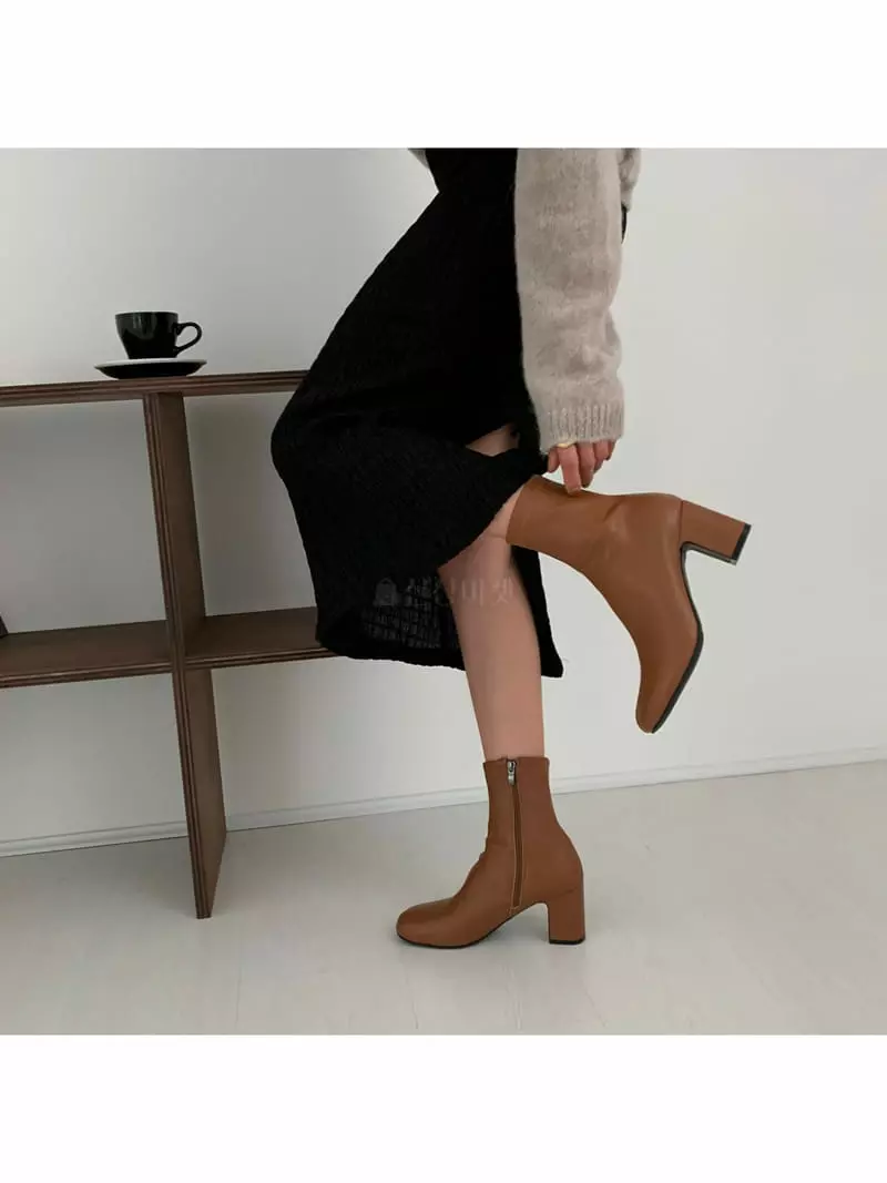 Themuse - Korean Women Fashion - #momslook - 1009 Ankle Boots - 4