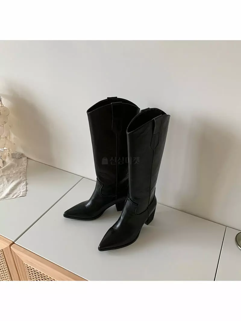 Themuse - Korean Women Fashion - #womensfashion - 1001 Wastern Boots - 12