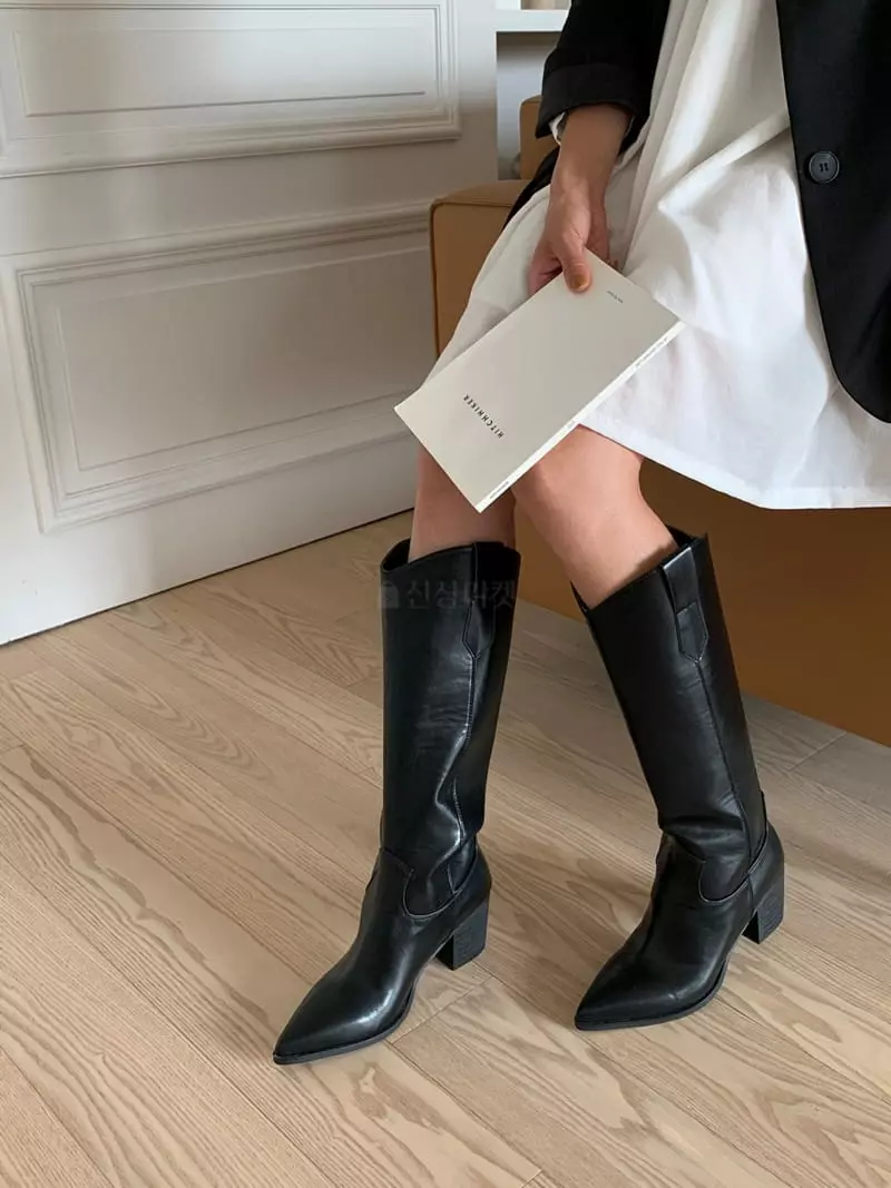Themuse - Korean Women Fashion - #womensfashion - 1001 Wastern Boots - 6