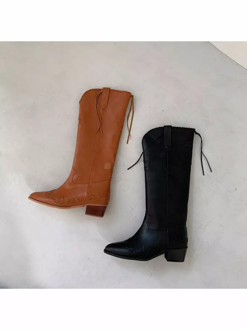 Themuse - Korean Women Fashion - #womensfashion - 7782 Long Boots - 12