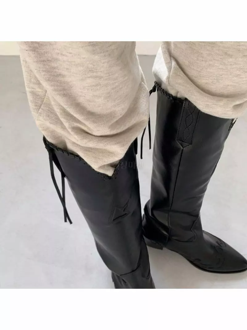 Themuse - Korean Women Fashion - #momslook - 7782 Long Boots - 4