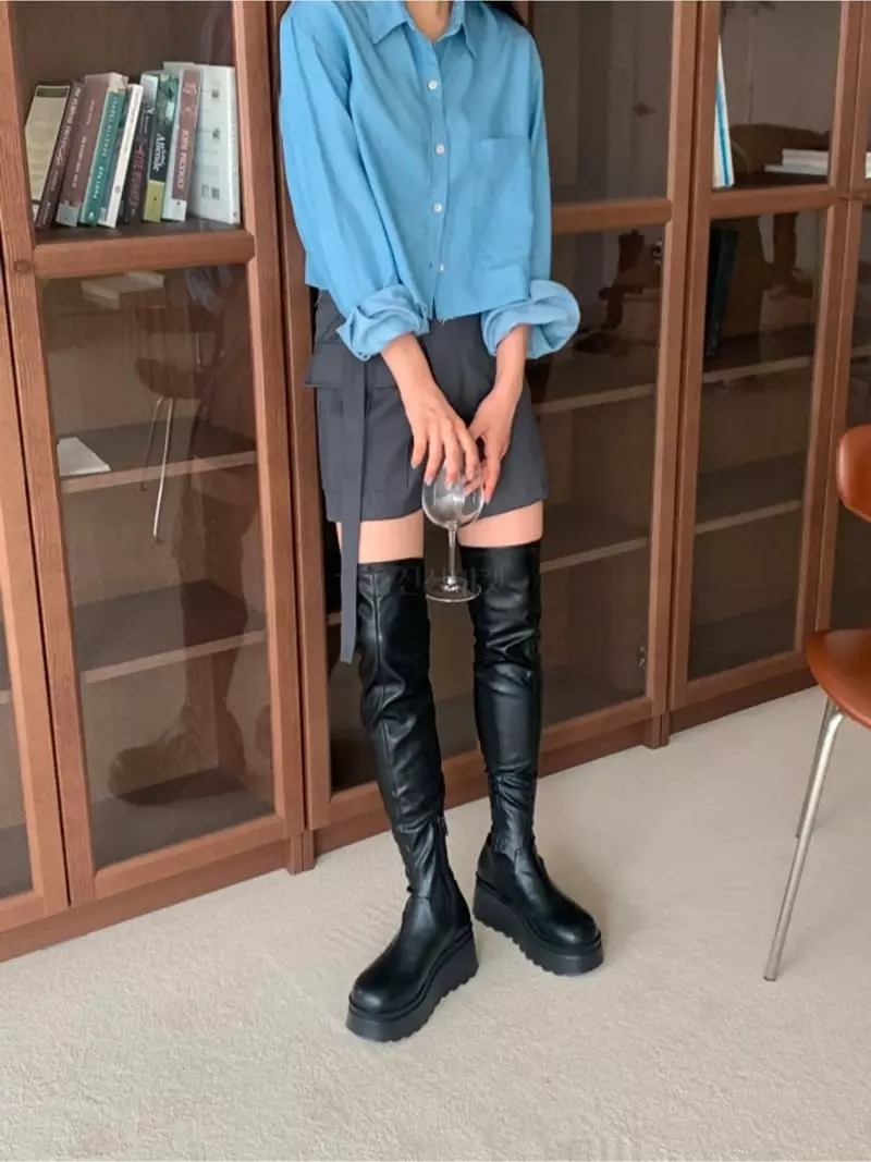 Themuse - Korean Women Fashion - #womensfashion - 1048 Boots - 5