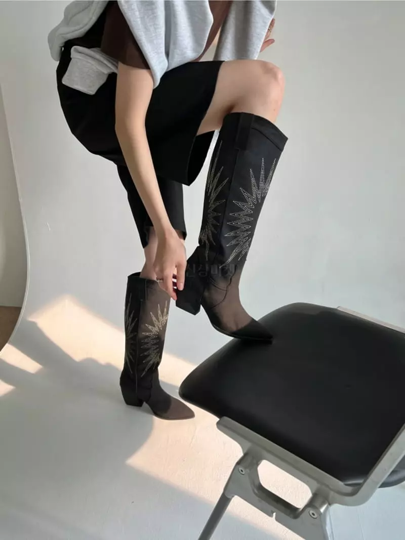 Themuse - Korean Women Fashion - #womensfashion - 1046 Wastern Boots - 7