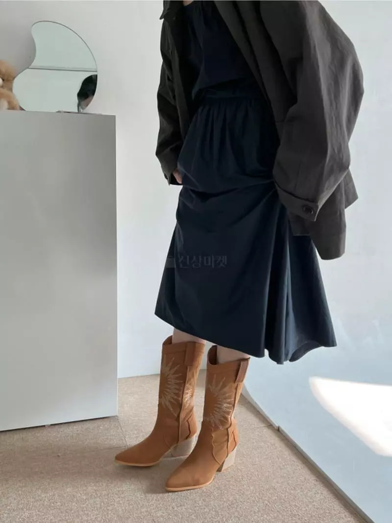 Themuse - Korean Women Fashion - #womensfashion - 1045 Wastern Boots - 2