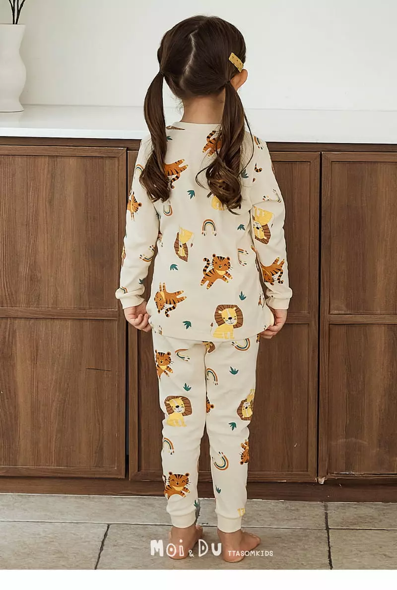 Ttasom - Korean Children Fashion - #childofig - Jungle Friend 30 Fraise Easywear - 5