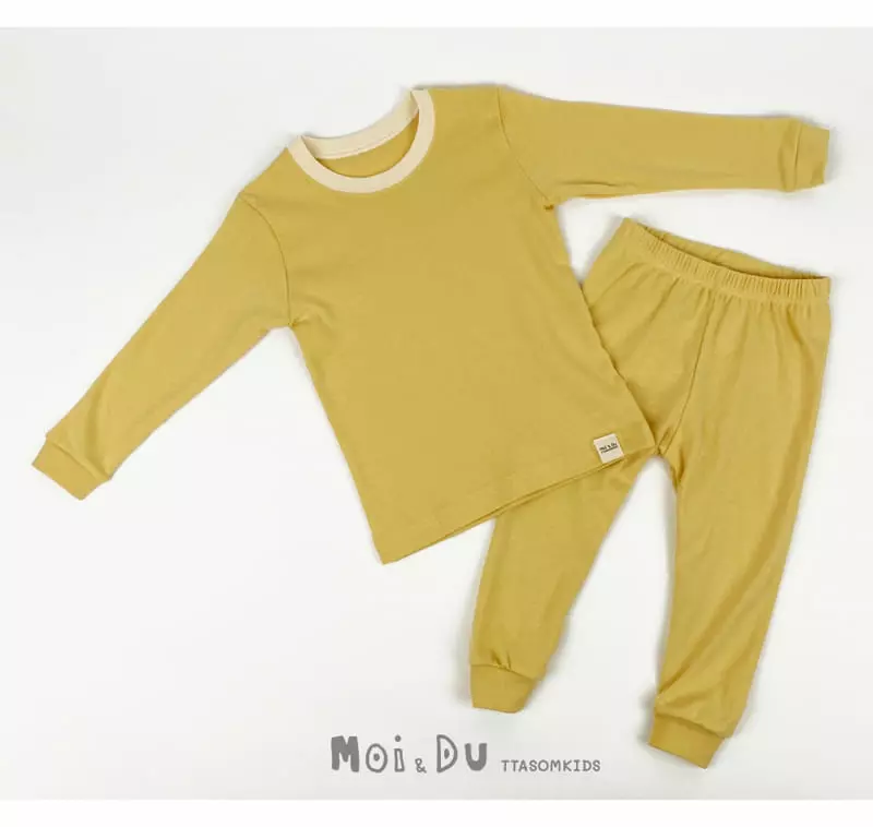 Ttasom - Korean Children Fashion - #childofig - Coloring Mustard 30 Fraise Easywear