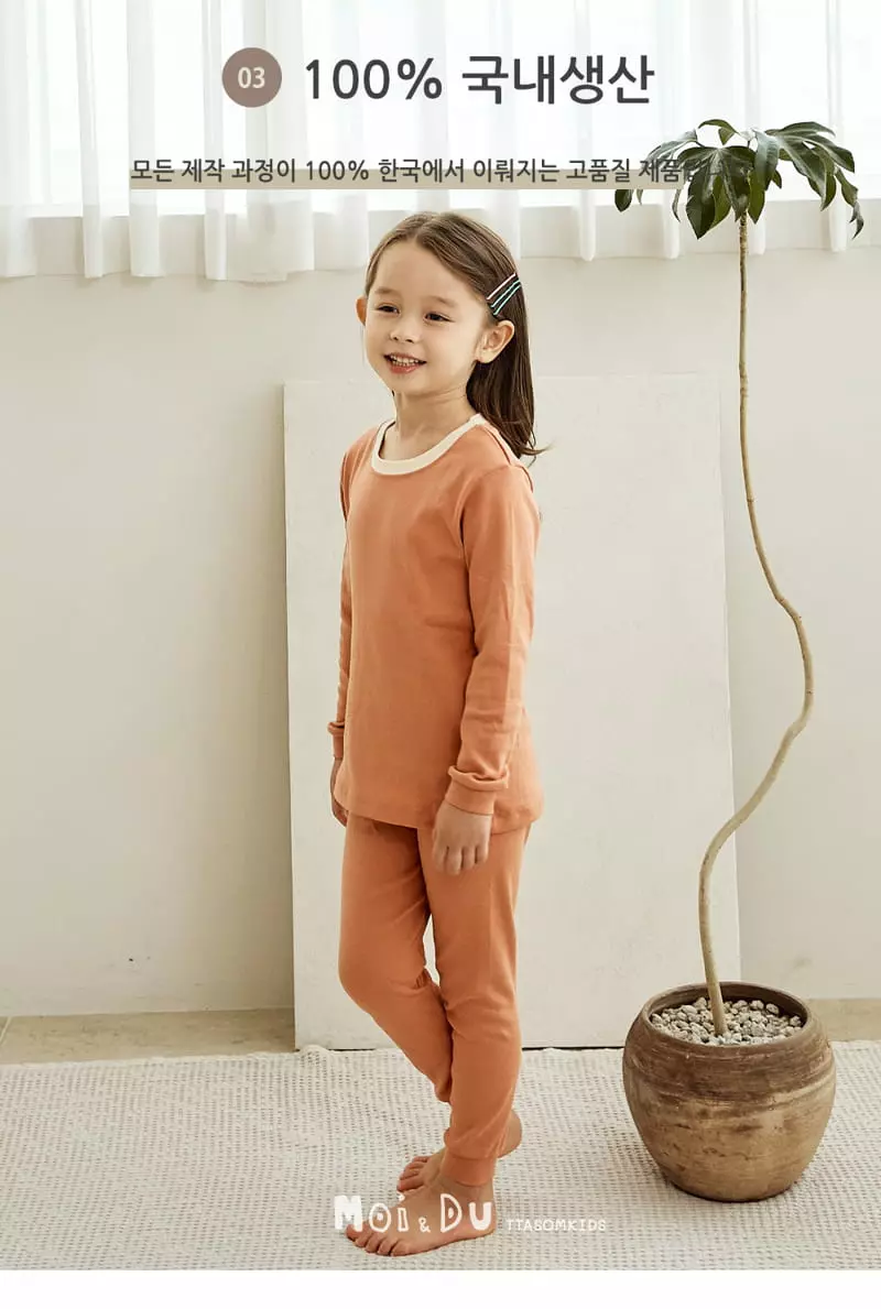 Ttasom - Korean Children Fashion - #childrensboutique - Coloring Orange 30 Fraise Easywear - 4