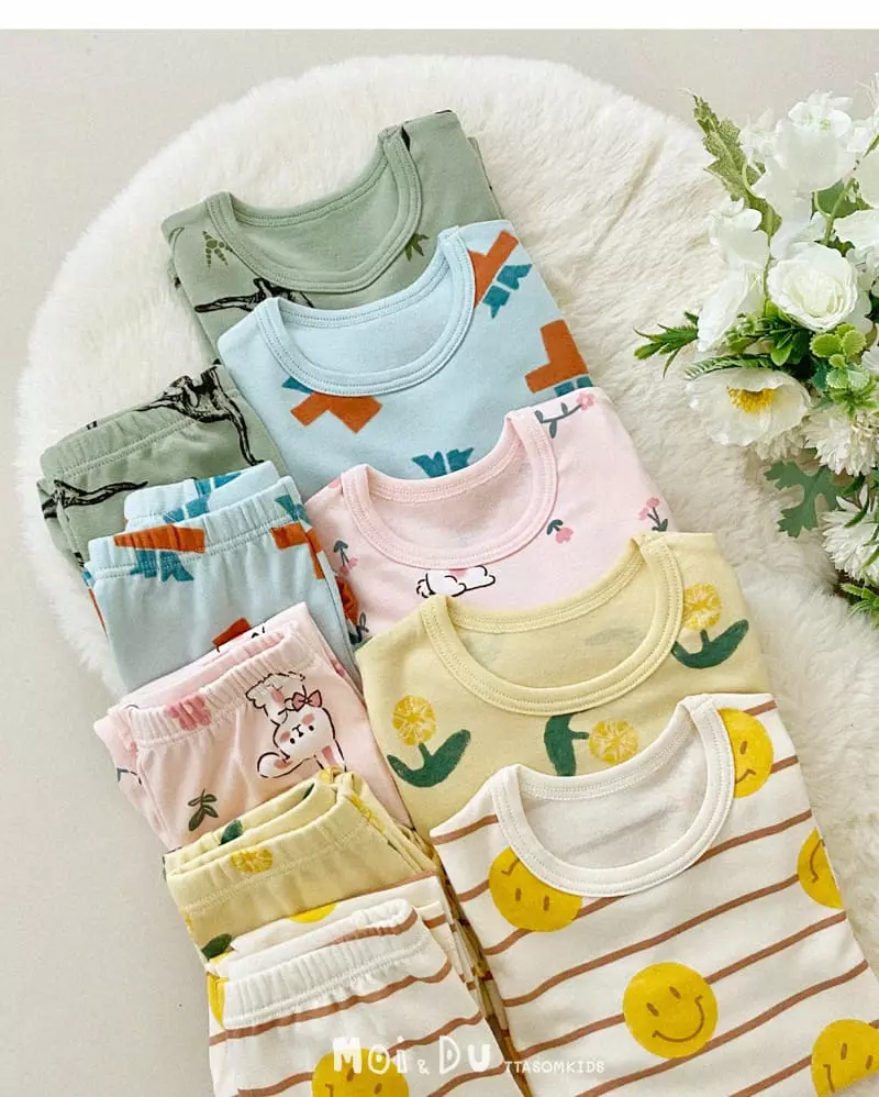 Ttasom - Korean Children Fashion - #discoveringself - Mongsil Rabbit Modal Span Easywear