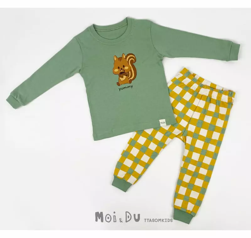 Ttasom - Korean Children Fashion - #discoveringself - Yummy Squirrel 30 Fraise Easywear