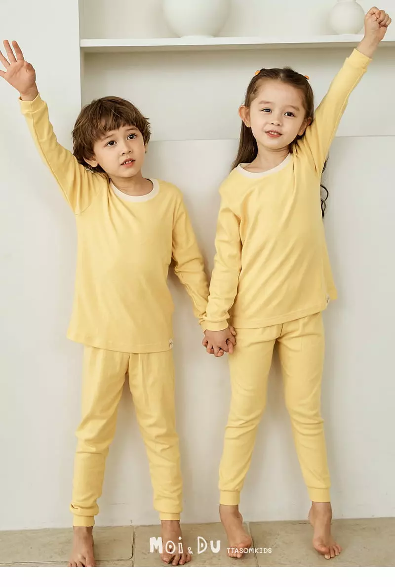 Ttasom - Korean Children Fashion - #fashionkids - Coloring Mustard 30 Fraise Easywear - 5