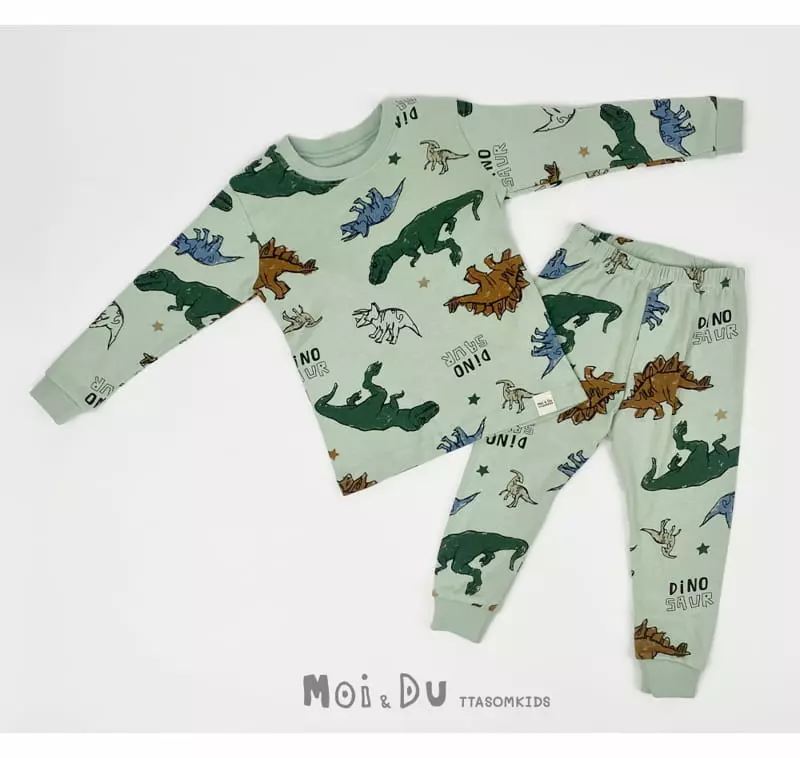 Ttasom - Korean Children Fashion - #kidsshorts - Dino World 30 Fraise Easywear