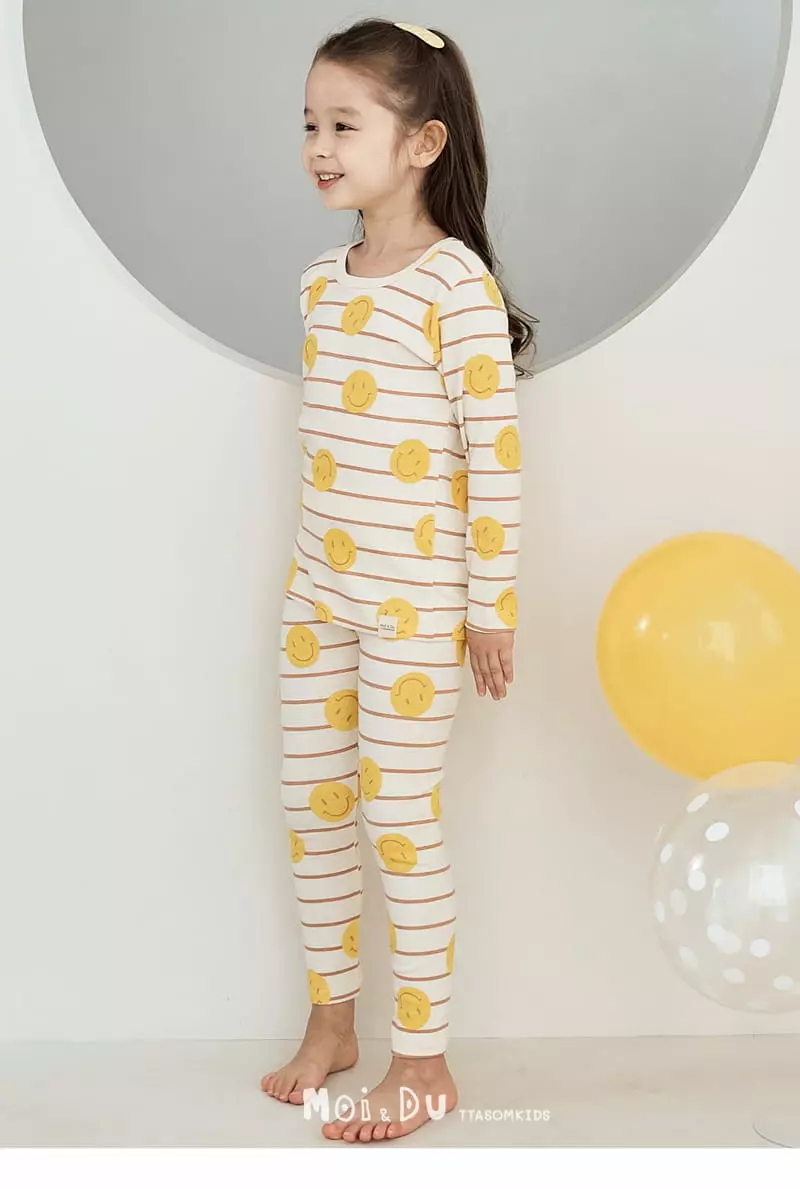 Ttasom - Korean Children Fashion - #kidzfashiontrend - Happy Smile Modal Span Easywear - 6