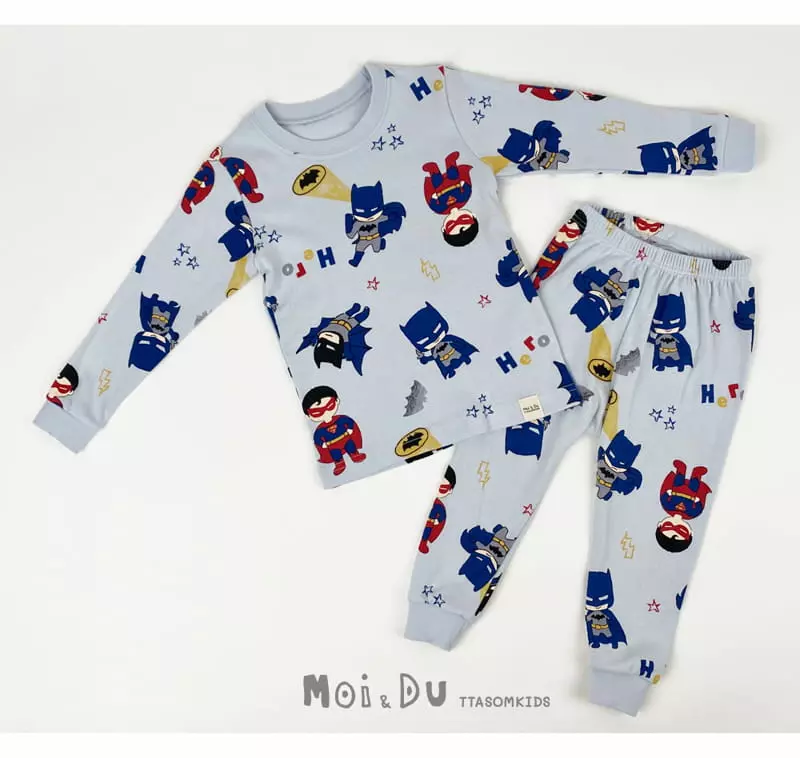 Ttasom - Korean Children Fashion - #kidzfashiontrend - Power Hero 30 Fraise Easywear