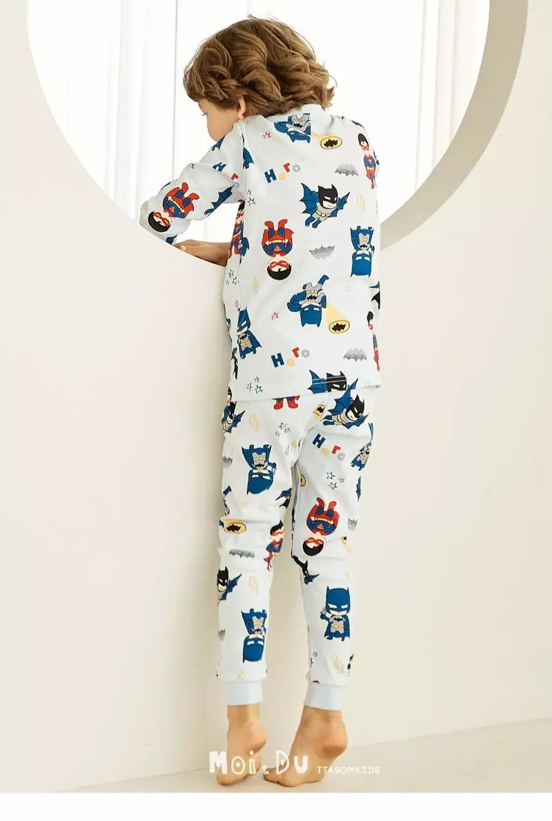 Ttasom - Korean Children Fashion - #minifashionista - Power Hero 30 Fraise Easywear - 5