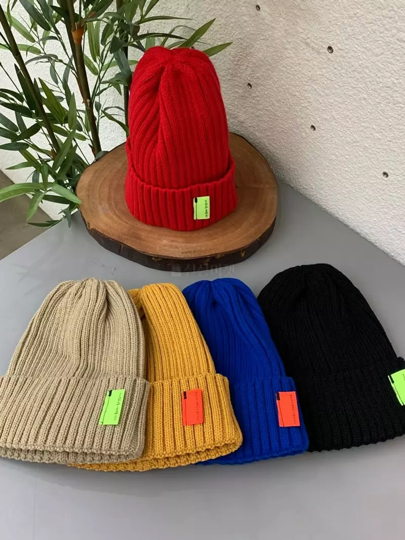 Two J - Korean Women Fashion - #momslook - Patch Beanie - 5