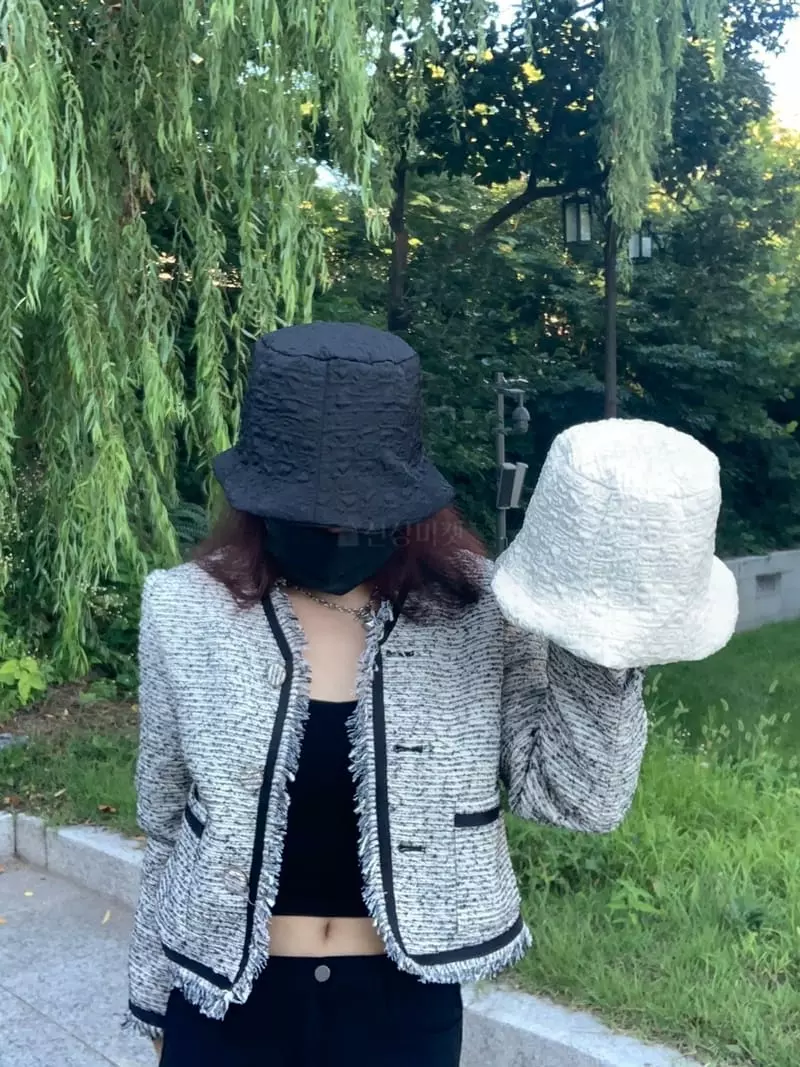Two J - Korean Women Fashion - #momslook - Wrinkle Hat - 2