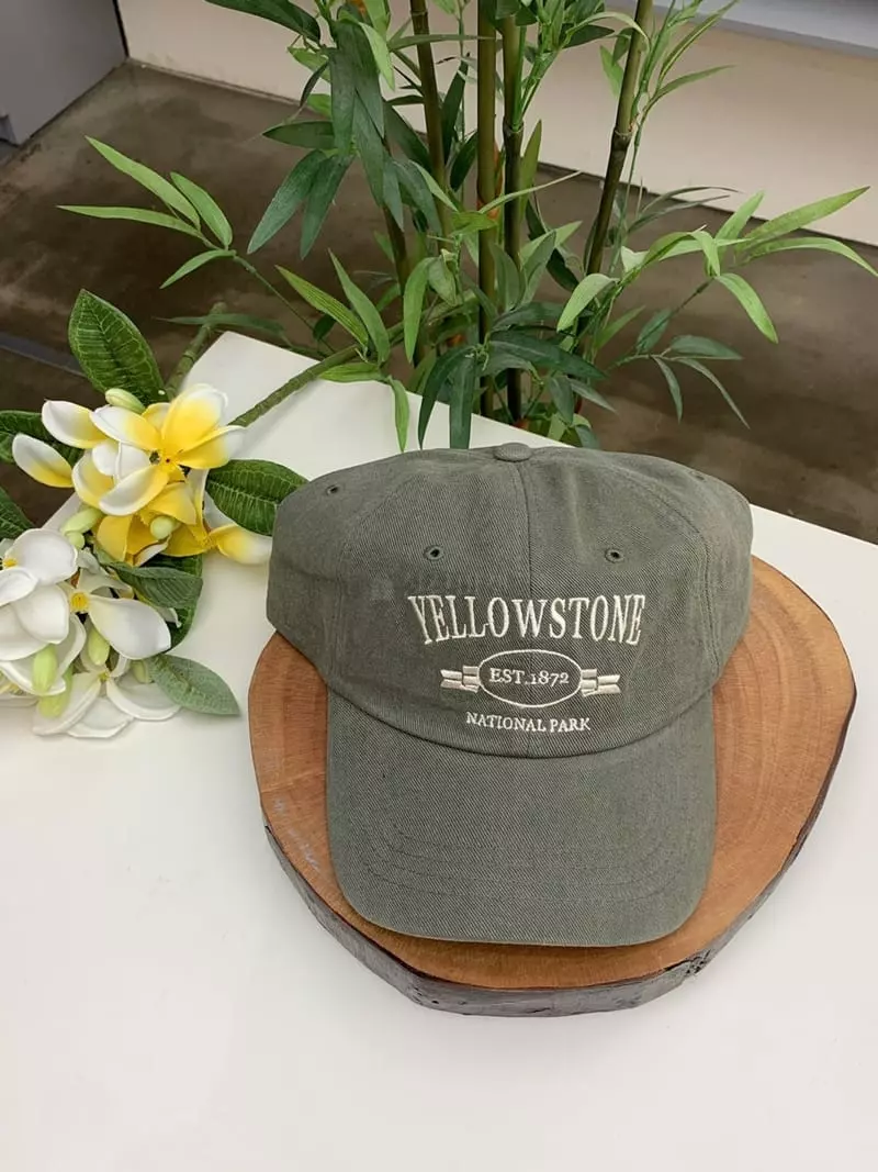 Two J - Korean Women Fashion - #momslook - Yellow Stone Cap - 3