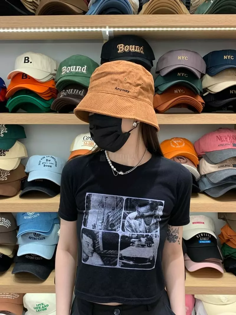Two J - Korean Women Fashion - #momslook - Any way Bucket Hat - 2