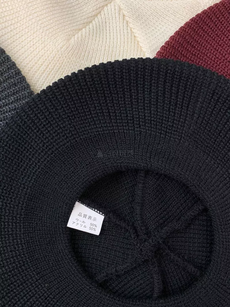 Two J - Korean Women Fashion - #momslook - Knit Beret Hat - 3