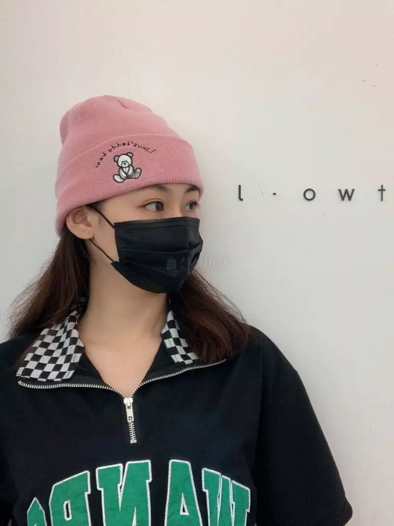 Two J - Korean Women Fashion - #momslook - Bear Beanie