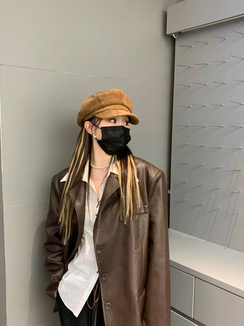 Two J - Korean Women Fashion - #momslook - Rib Hat