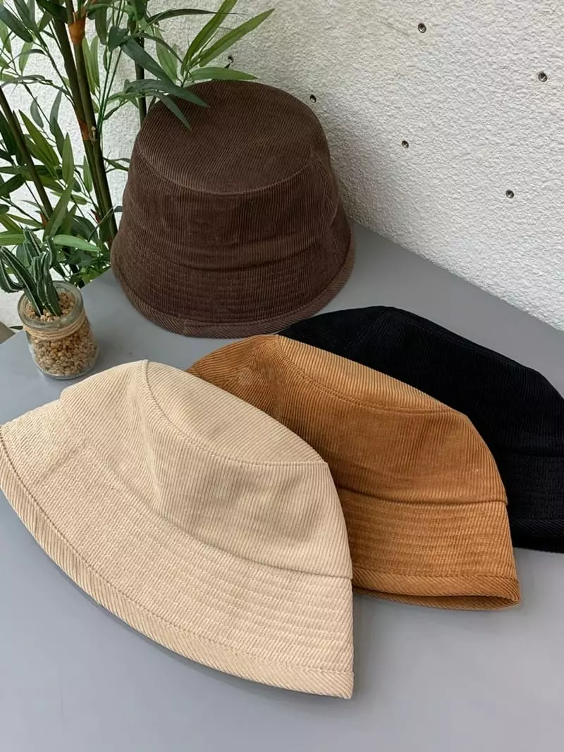 Two J - Korean Women Fashion - #momslook - Rib Bucket Hat - 6