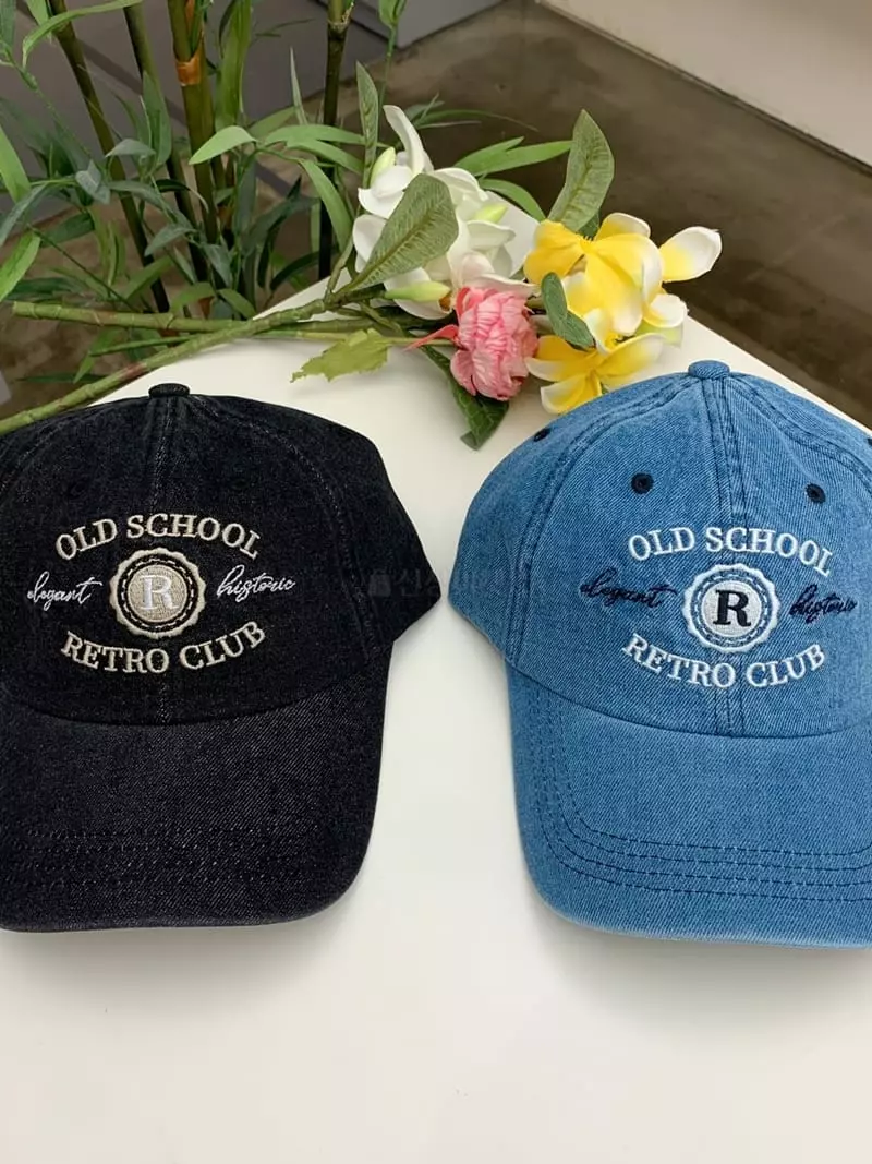 Two J - Korean Women Fashion - #momslook - R Denim Cap - 3