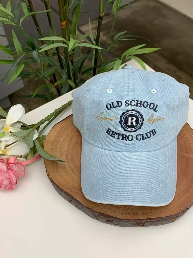 Two J - Korean Women Fashion - #momslook - R Denim Cap - 5
