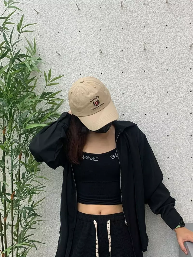 Two J - Korean Women Fashion - #momslook - Chaps Cap
