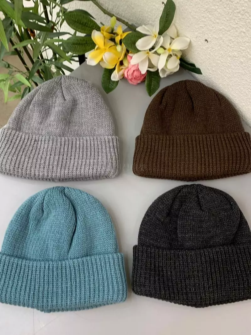 Two J - Korean Women Fashion - #romanticstyle - Muzi Beanie - 4
