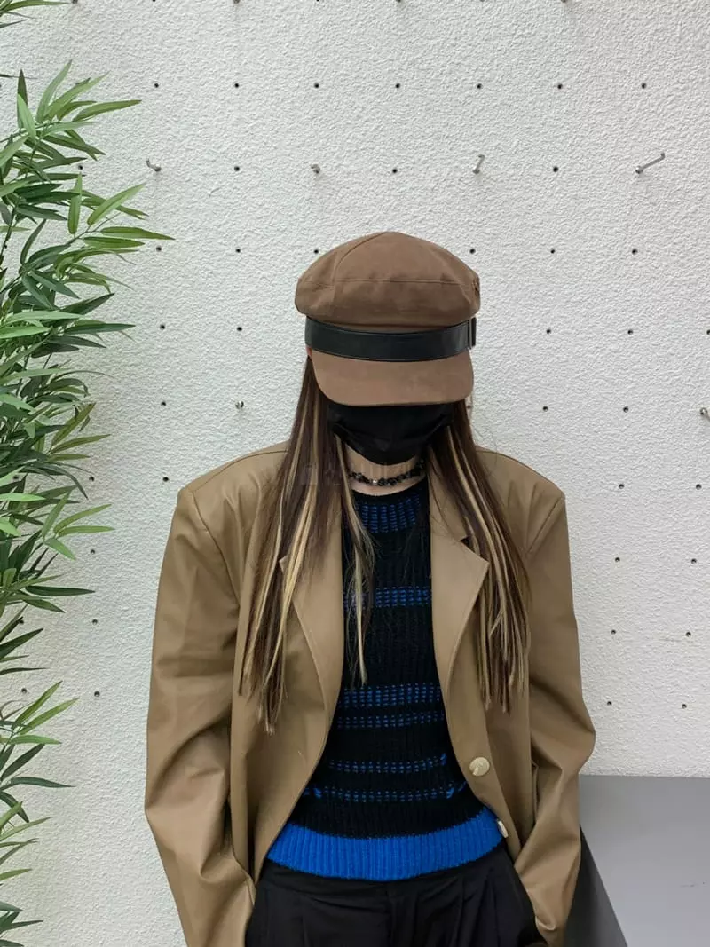 Two J - Korean Women Fashion - #vintageinspired - Belt Matroos Hat - 2