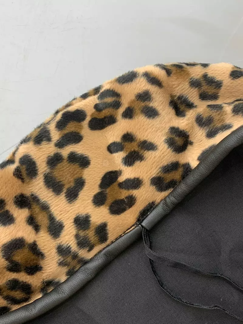 Two J - Korean Women Fashion - #womensfashion - Leopard Beret Hat - 3