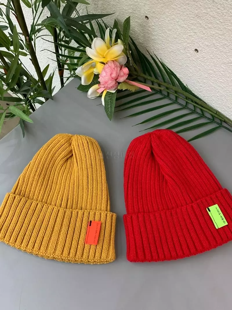 Two J - Korean Women Fashion - #momslook - Patch Beanie - 4
