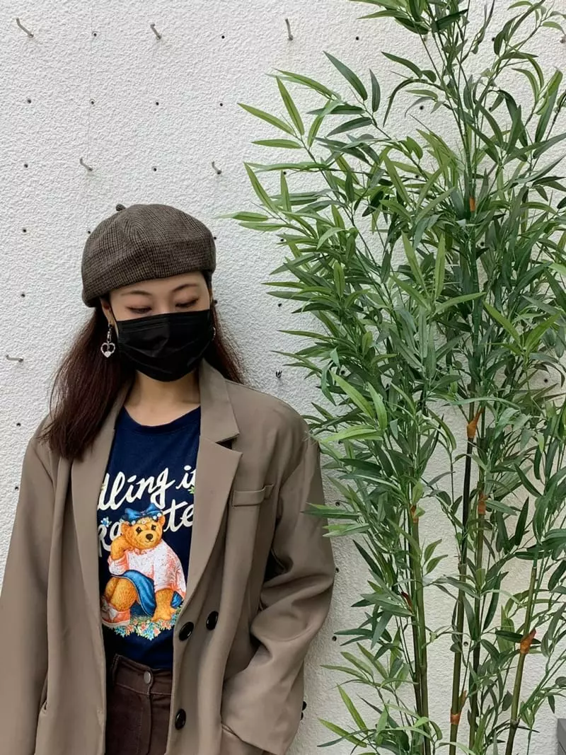 Two J - Korean Women Fashion - #womensfashion - Check Beret Hat