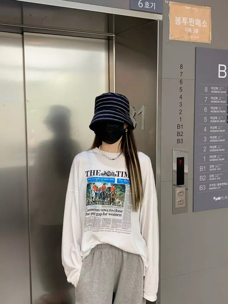 Two J - Korean Women Fashion - #womensfashion - Wave Bucket Hat - 2