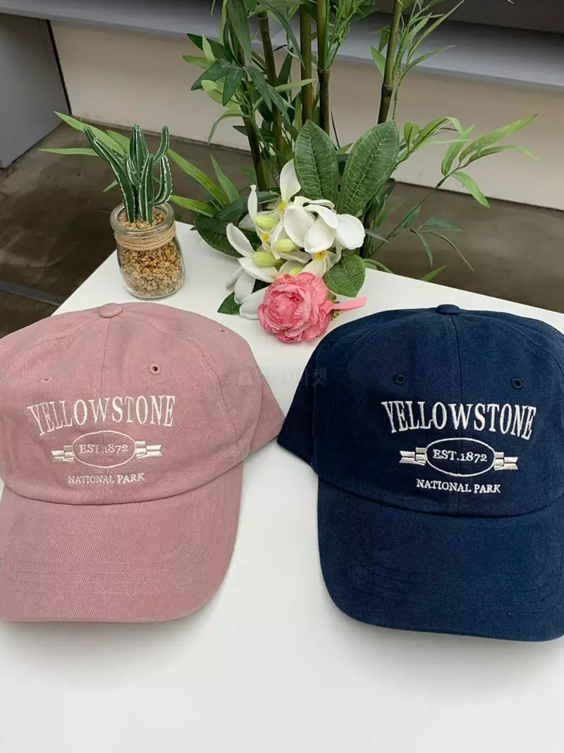 Two J - Korean Women Fashion - #womensfashion - Yellow Stone Cap - 2