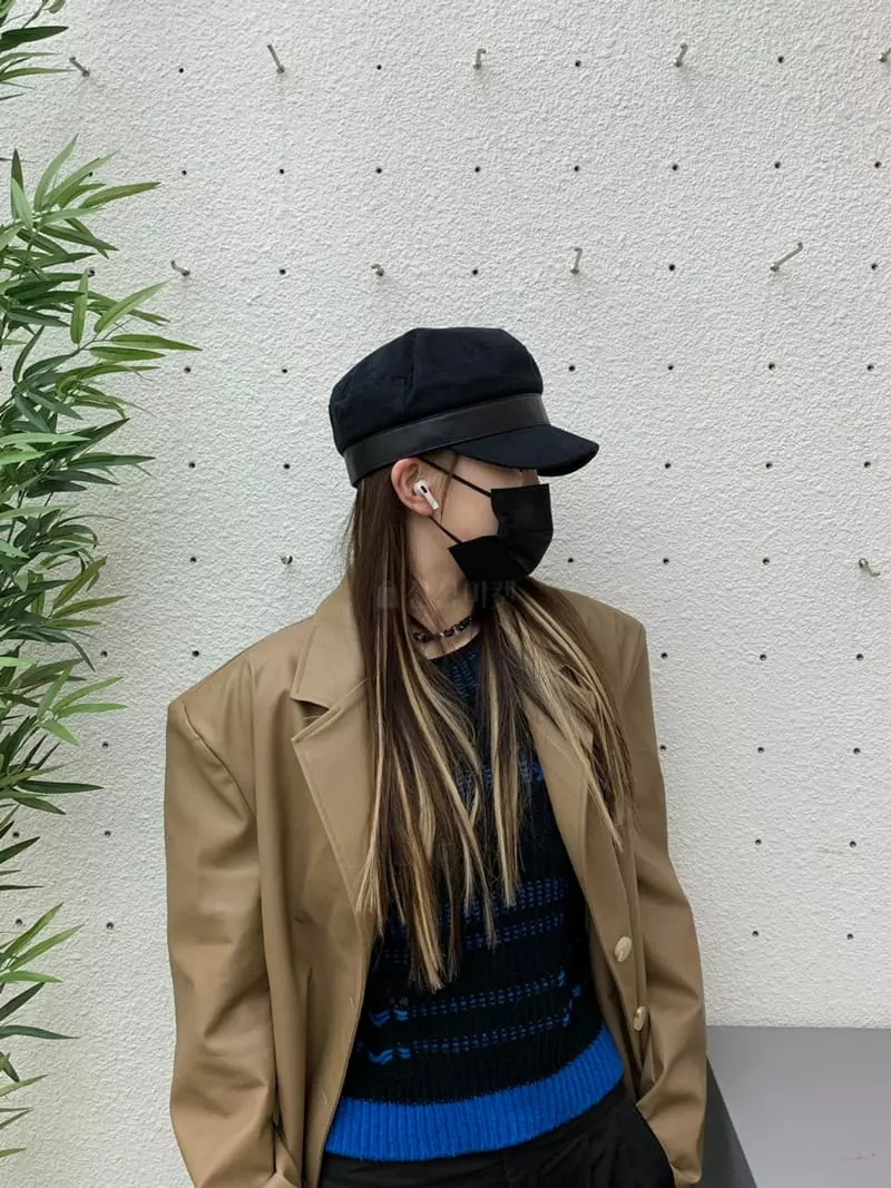 Two J - Korean Women Fashion - #womensfashion - Belt Matroos Hat