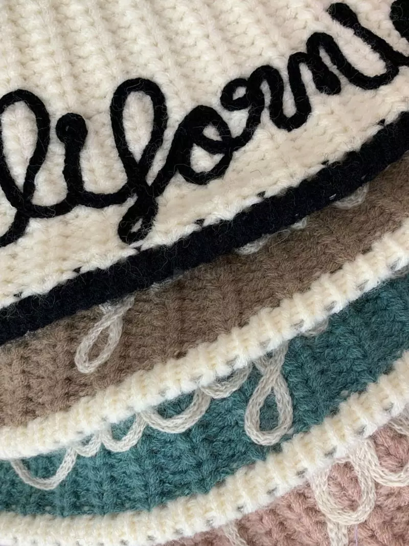 Two J - Korean Women Fashion - #womensfashion - Knit Herry Hat - 3