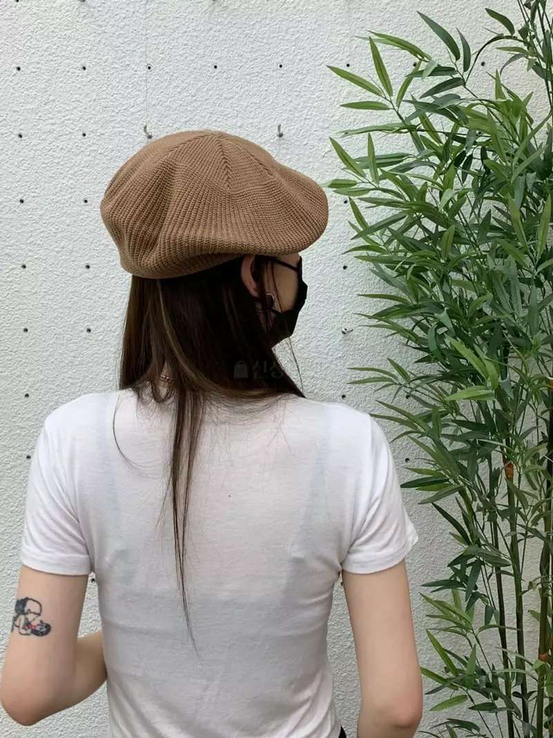 Two J - Korean Women Fashion - #womensfashion - Knit Beret Hat - 2
