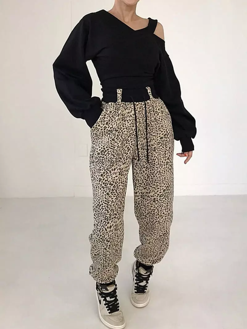 Twomoon - Korean Women Fashion - #momslook - Pard Pants - 2