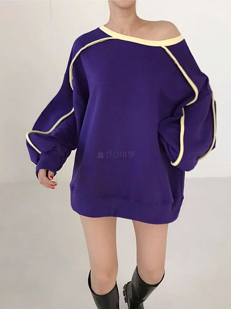 Twomoon - Korean Women Fashion - #momslook - Kimy Sweatshirt - 2